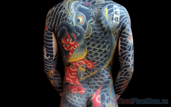 Nghệ thuật xăm hình Nhật cổ đẹp mắt