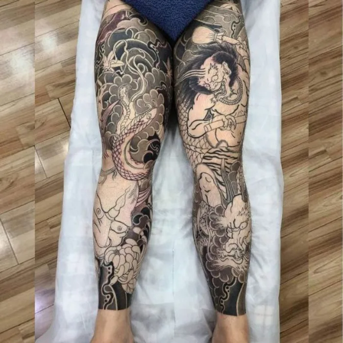 Lưu ngay 1001 hình xăm full chân nam nữ cực cháy và cá tính | Yody
