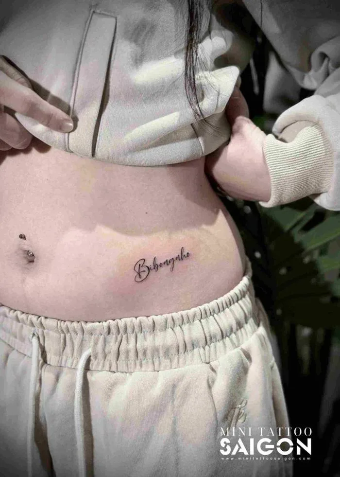Gợi ý 3 dạng hình xăm bụng cho nữ giới đang thịnh hành nhất hiện nay – Mini  Tattoo Saigon - Xăm hình nghệ thuật uy tín tại Sài Gòn