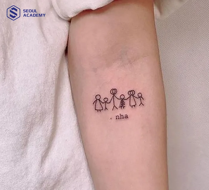 1001+ Hình xăm chữ tiếng Anh ý nghĩa về gia đình cho nam, nữ