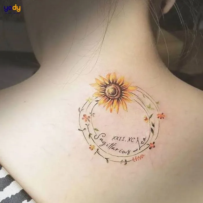 1001 hình xăm hoa hướng dương đẹp và cool ngầu hết nấc | Yody