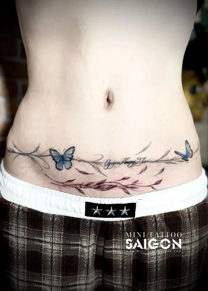 Gợi ý 3 dạng hình xăm bụng cho nữ giới đang thịnh hành nhất hiện nay – Mini  Tattoo Saigon - Xăm hình nghệ thuật uy tín tại Sài Gòn