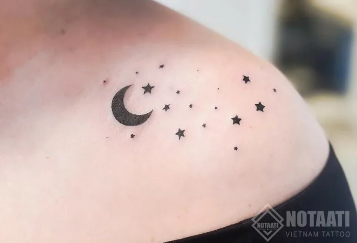 Tìm Hiểu Ý Nghĩa Hình Xăm Mặt Trăng Và Các Mẫu Hình Xăm Mặt Trăng Đẹp