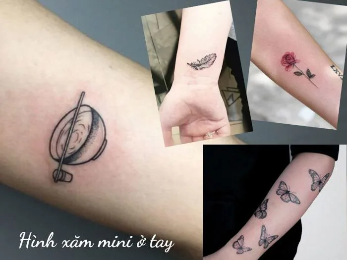 99+ hình xăm mini ở tay siêu dễ thương và cực cool ngầu | Yody