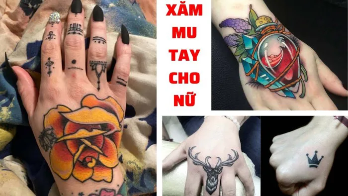 Hình Xăm Đẹp Ở Mu Bàn Tay Cho Nữ I Mẫu Hình Xăm Che Sẹo Ở Tay