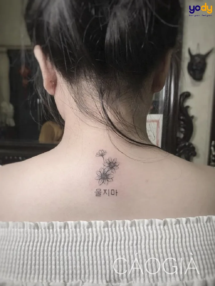 99+ Hình xăm sau gáy ĐẸP CHẤT NGẤT 2024 | Yody