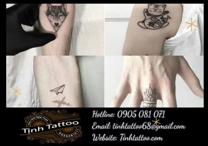 Xăm hình mini – Nhỏ mà chất - Tịnh Tattoo - Xăm Hình Nghệ Thuật