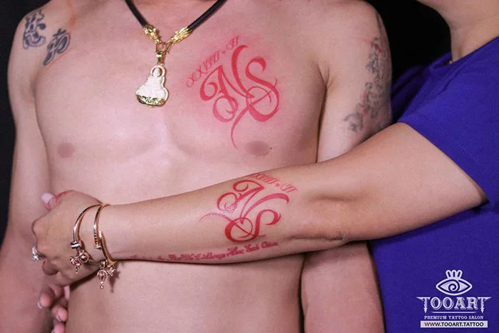 Hình Xăm Cặp Đôi Đẹp & Ý Nghĩa – Xăm Mini Tình Yêu | TooArt Tattoo