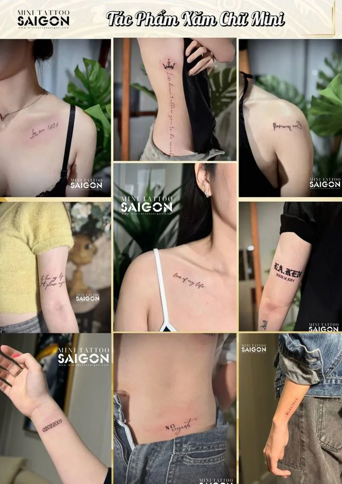 Xăm Chữ | Mini Tattoo Saigon – Mini Tattoo Saigon - Xăm hình nghệ thuật uy  tín tại Sài Gòn
