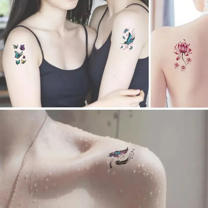 💥 FREE SHIP💥 Hình Xăm Mini Nhỏ Đẹp Dán Chân Tay Lưng Tạm Thời Cho Nam Nữ  Xinh Cute Tattoo Nghệ Thuật