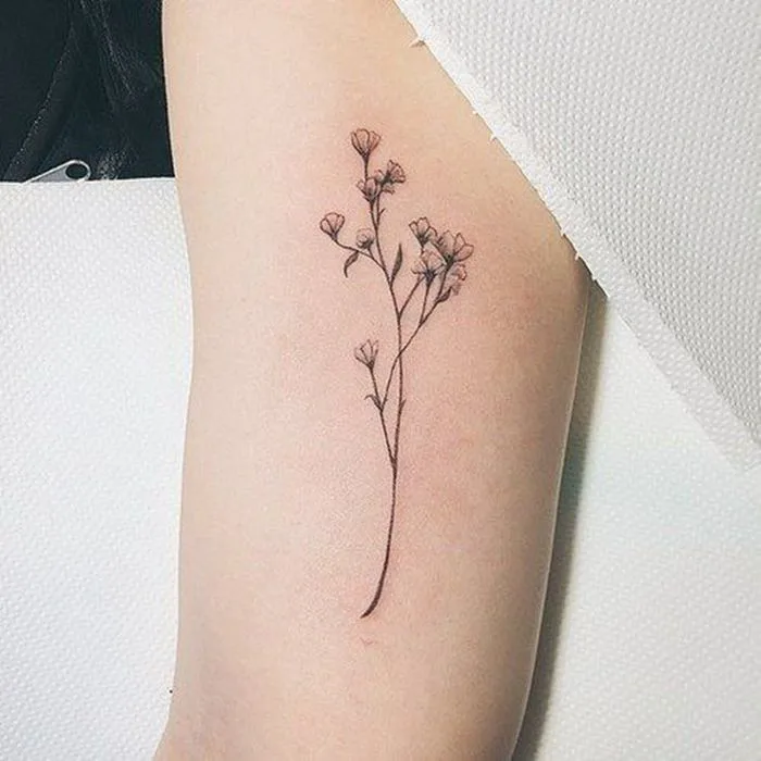 Những mẫu hình xăm đơn giản nhưng đầy tinh tế và ấn tượng, mang vẻ đẹp nhẹ  nhàng mà không kém phần độc đáo.